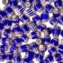6x8mm Bulk Blue Chevrons