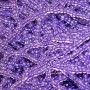 11/0 Crystal Purple Lined Seed