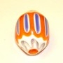 Chevron Flower Bead