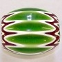 Giant Egg Green Chevron