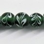 Ziare Fancy Green Trade Bead